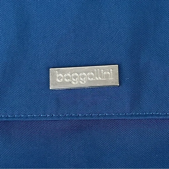 Baggallini Navy Nylon Practical Adjustable Crossbody Town Bagg - Picture 10 of 14